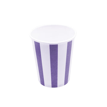 Paper Cups (Stripe Purple)