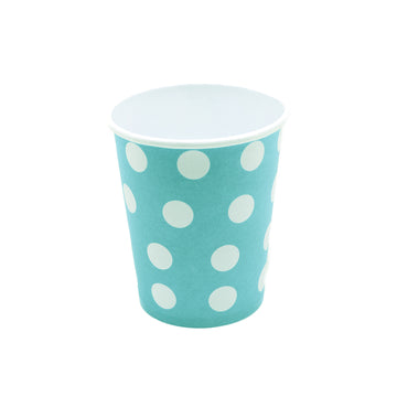 Paper Cups (Polka Dot Blue)