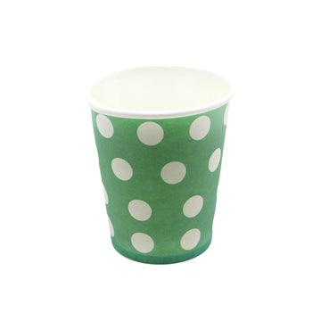 Paper Cups (Polka Dot Green)