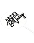 3D Happy Birthday Cake Topper