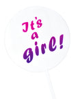 It's A Girl Baby Shower Cake Topper