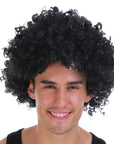 Mens Afro Wig (Black)