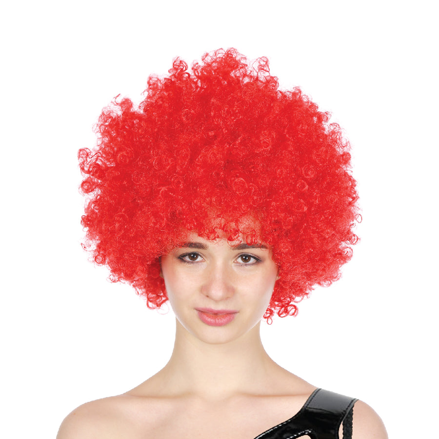 Afro Wig (Red)