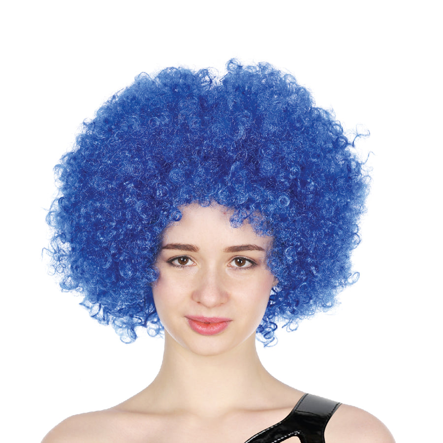 Afro Wig (Blue)