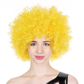Afro Wig (Yellow)