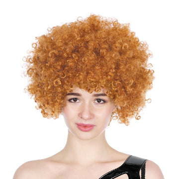 Afro Wig (Light Brown)