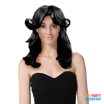 70s Diva Wig (Black)