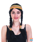 Ladies Native American Plaited wig
