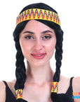 Ladies Native American Plaited wig