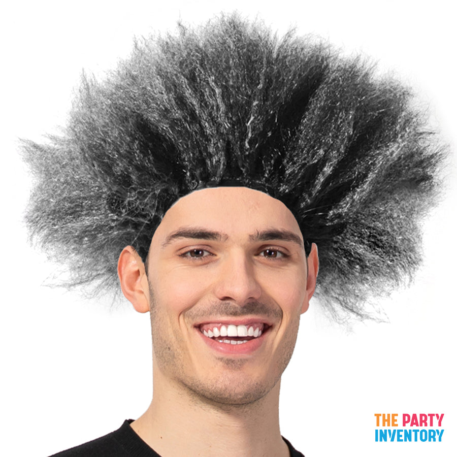 Grey Explosion Wig