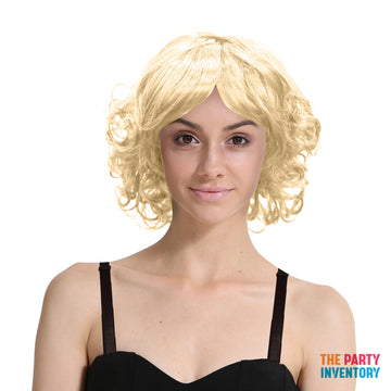 Curly Bob Wig (Blonde)