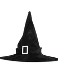 Velvet Black Witch Hat