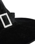 Velvet Black Witch Hat