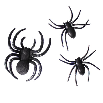 Plastic Spider (3pcs)