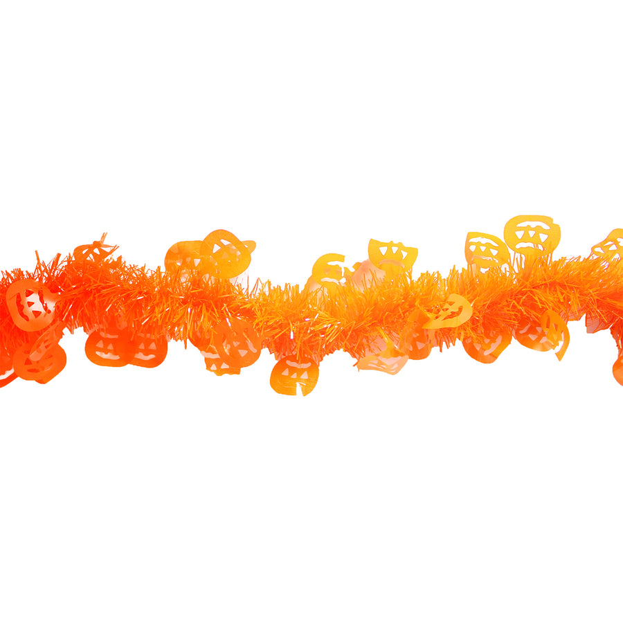 Halloween Pumpkin Tinsel