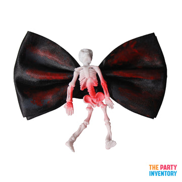 Bloody Skeleton Bow Tie