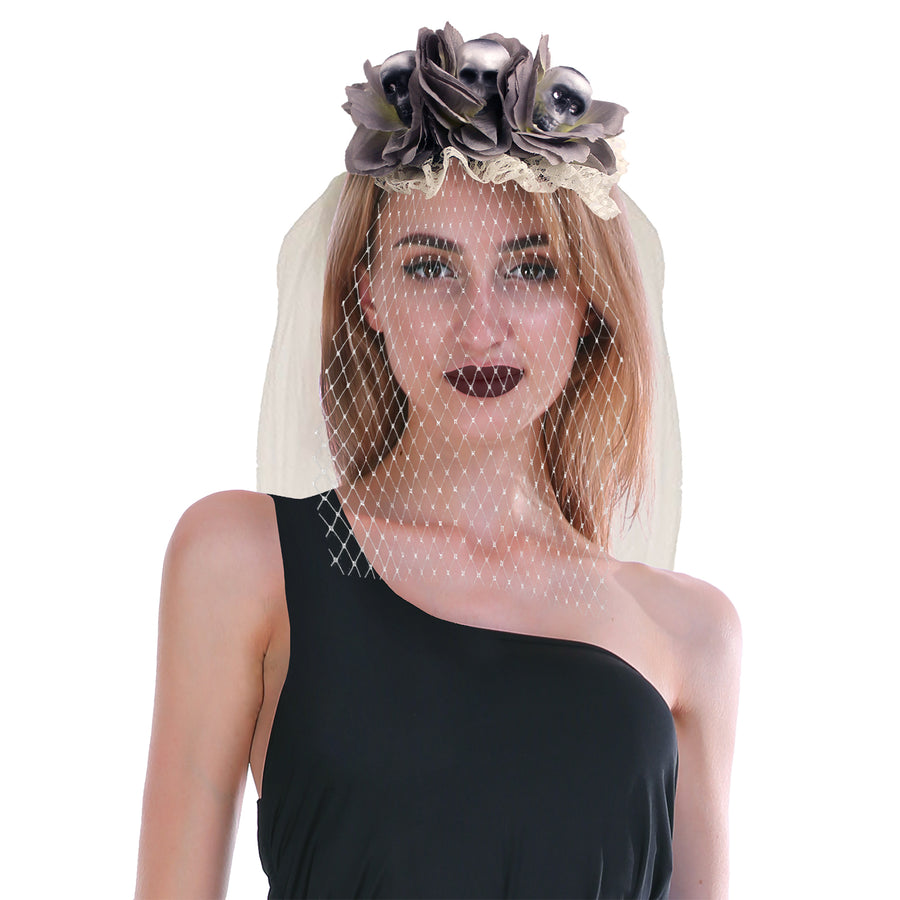 Zombie Bride Headband