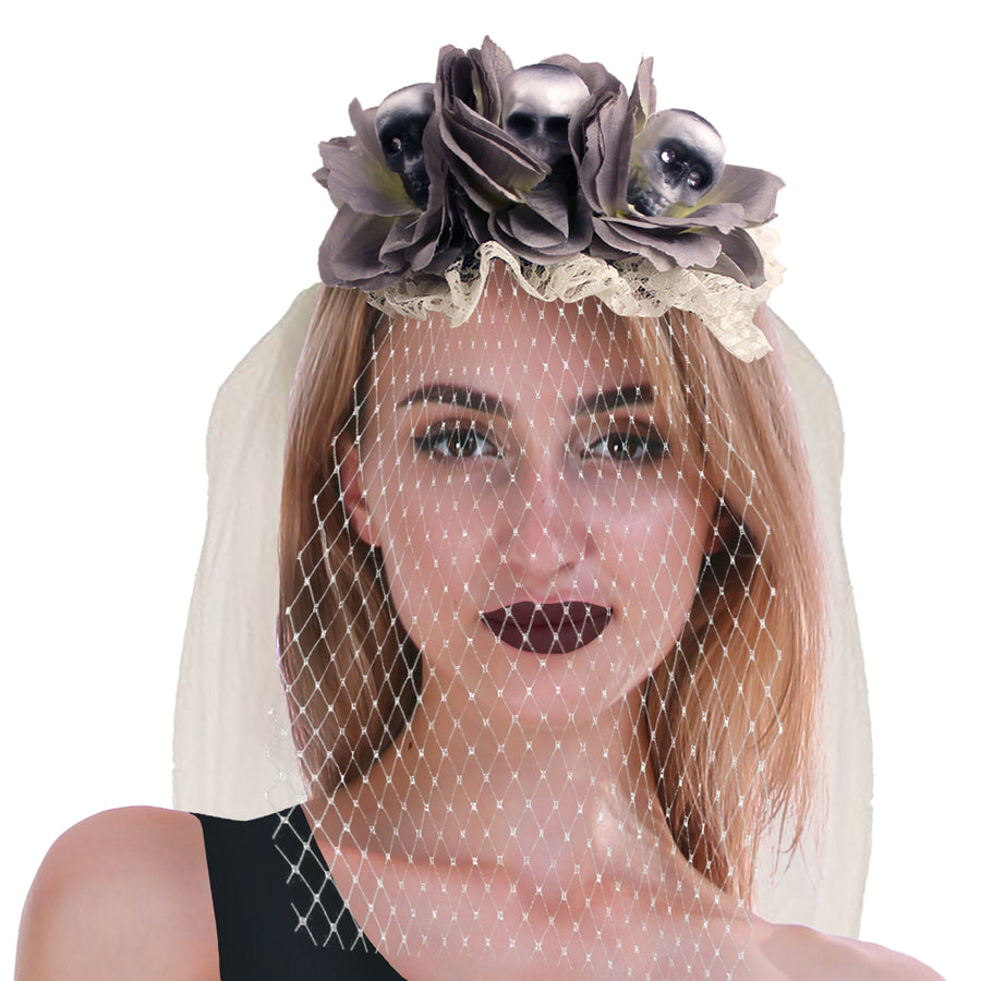 Zombie Bride Headband