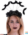 Bats and Roses Headband