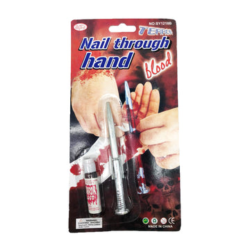 Nail Through Hand Novelty Kit