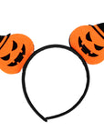 Pumpkin with Witch Hat Headband