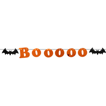 Boo Halloween Banner