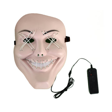 Light Up Grinning Psycho Mask