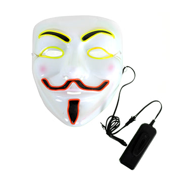 Light Up Vendetta Disguise Mask