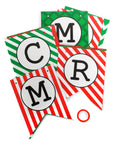 Merry Christmas Banner (Pattern Bunting Flags)