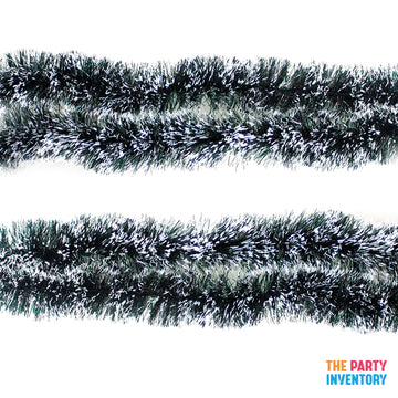 Frosted Christmas Tinsel (11cm Thick)