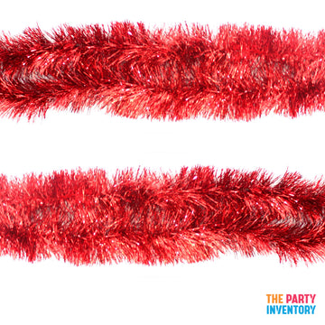 Large Christmas Tinsel (Red)