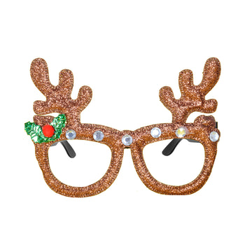 Reindeer Antler Party Glasses