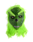 Grumpy Green Santa Latex Mask