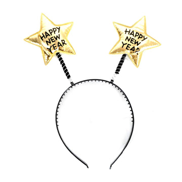 Happy new year star headband