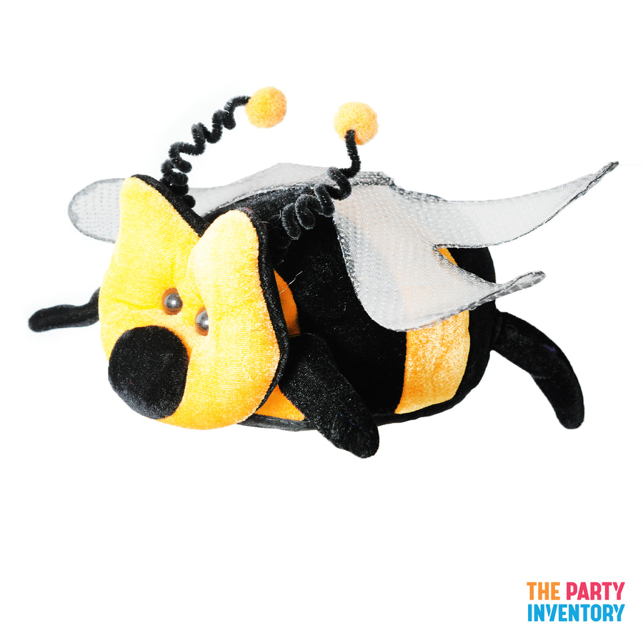 Bumble Bee Hat with Glitter Wings
