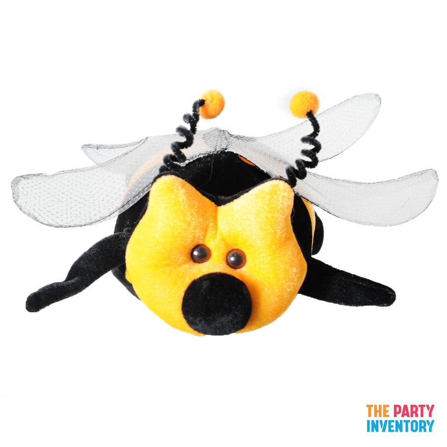 Bumble Bee Hat with Glitter Wings