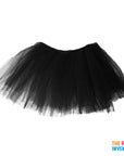Children Plain Black Stiff Tutu