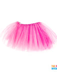 Children Plain Hot Pink Stiff Tutu