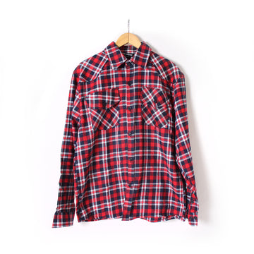 Adult Red Plaid Farmer Shirt