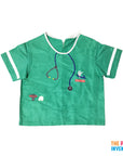 Children Doctor Scrubs Costume and Accessories Kit