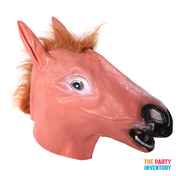 Horse Head Latex Mask