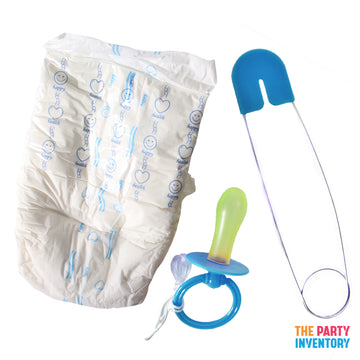 Blue Baby Boy Accessory Kit