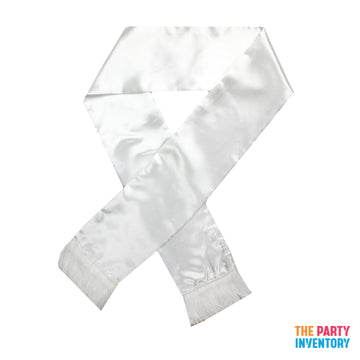 1920s Gangster Scarf (White)
