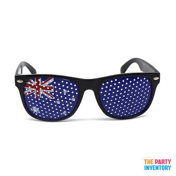 Australian Flag Wayfarer Party Glasses