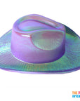 Purple Lilac Metallic Cowboy Hat