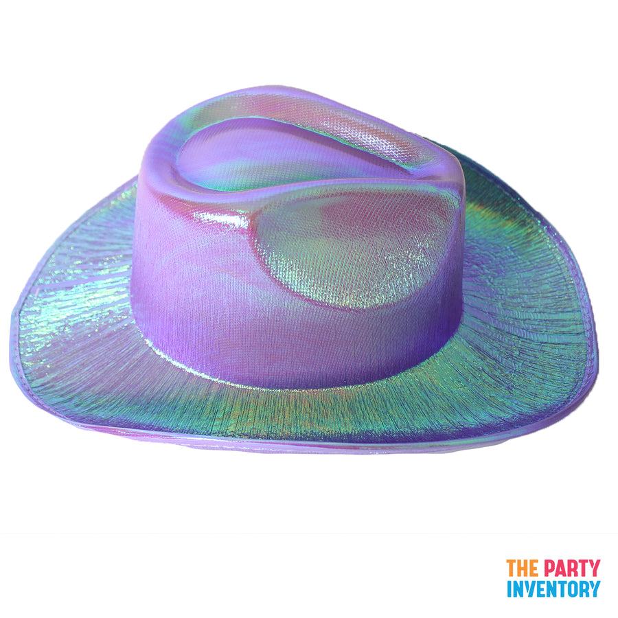 Purple Lilac Metallic Cowboy Hat