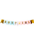 Boy or Girl Bunting Garland