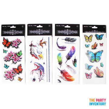 Assorted Temporary Tattoos