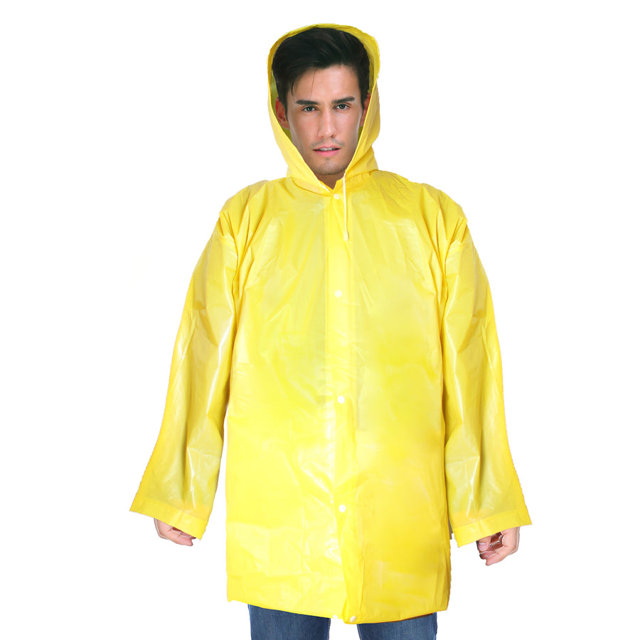 Adult Yellow Raincoat Costume