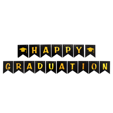 Graduation Bunting Banner (Happy Graduation)